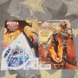 Marvel Comic Book Pair with Vibrant Covers